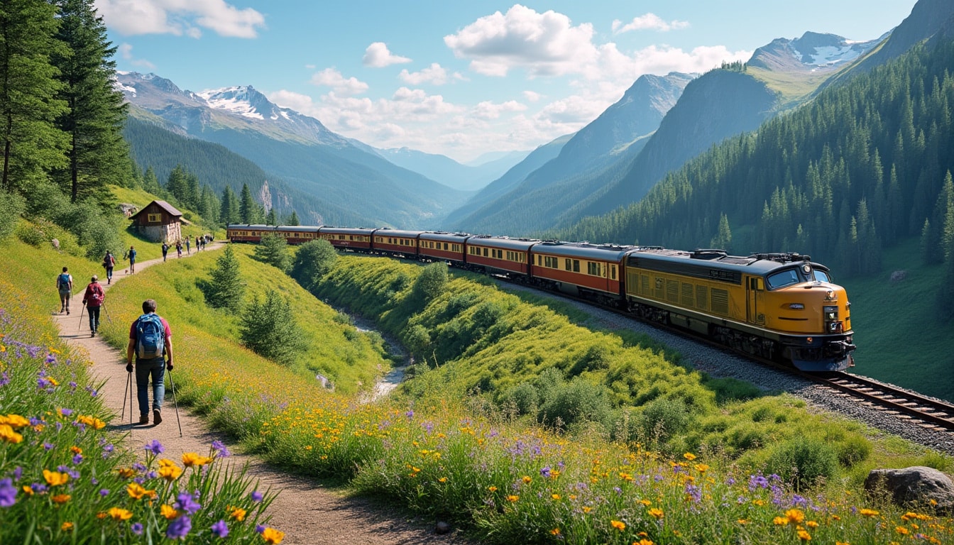 découvrez des circuits de randonnée facilement accessibles en train et profitez d'aventures sans voiture. explorez la nature autrement grâce à nos suggestions d'itinéraires proches des gares.