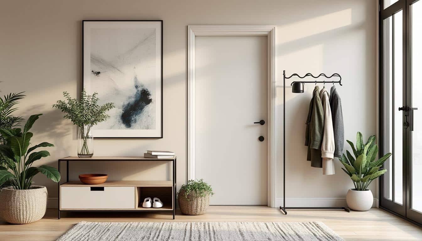 découvrez nos idées simples et pratiques pour aménager une entrée sans couloir. astuces déco, rangements malins et conseils pour optimiser l’espace et créer un accueil chaleureux chez vous.